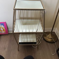 Art Deco Mirrored Table 