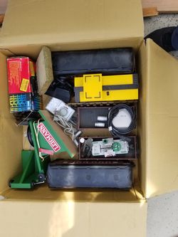 Box of train stuff