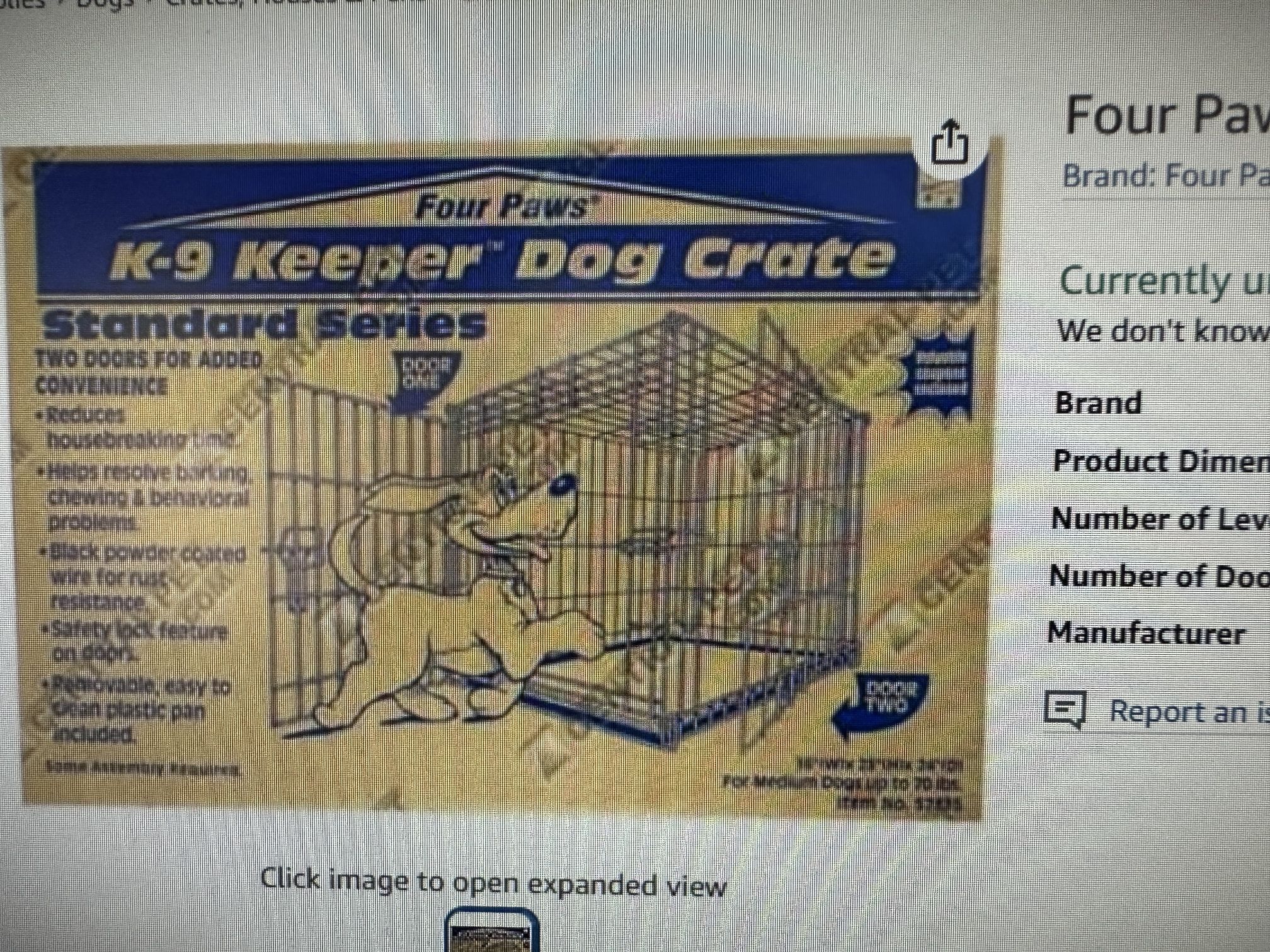 Wire Dog Crate Kennel