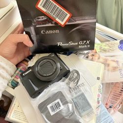 Canon PowerShot G7X Mark II