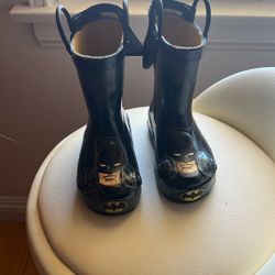 Kids Batman Rain boots Size 7