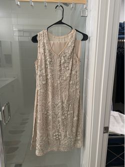 Pakistani Outfit - Beige, Size M