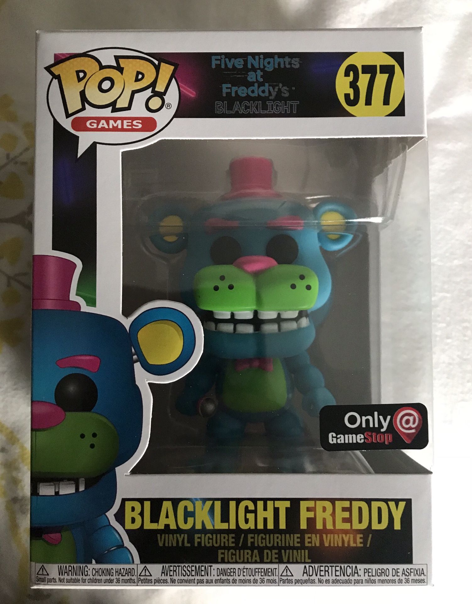 Blacklight Freddy (Five Nights at Freddy's) 377 - Gamestop Exclusive [