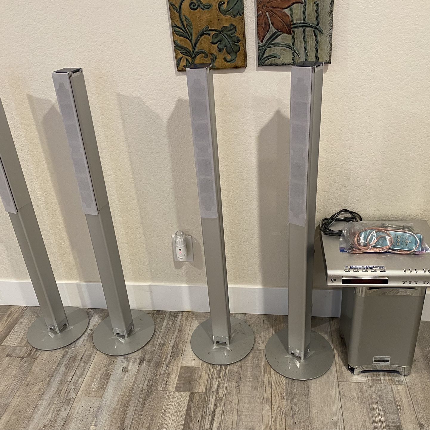 Sony SS-WS551 Surround Sound Audio Stereo Subwoofer Speaker System