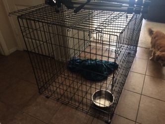 Large dog cage