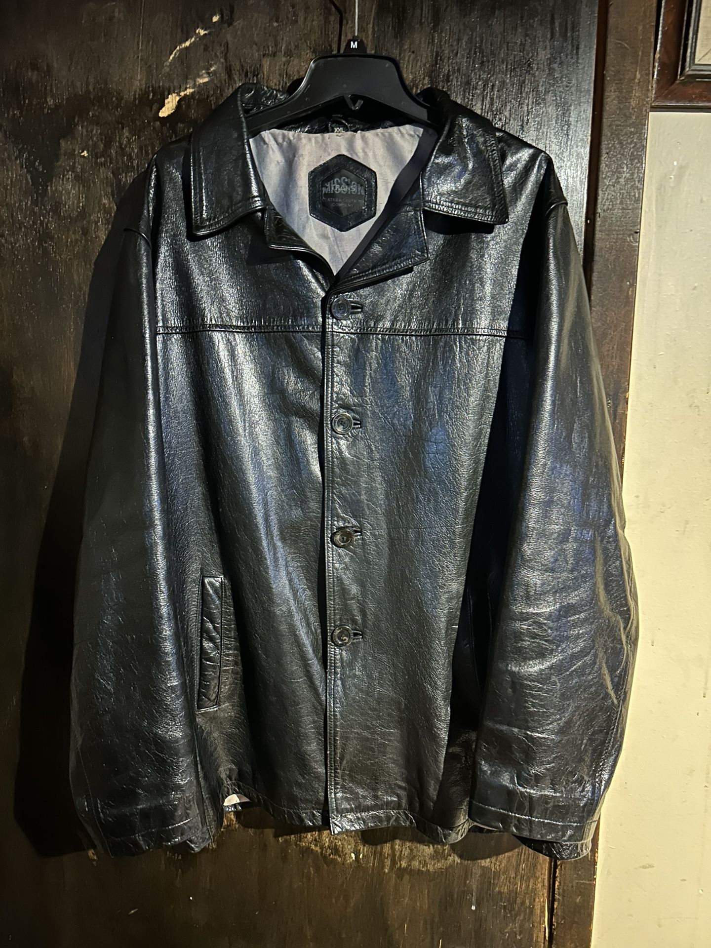 Transmission Leather Clothing Company Black Men’s Jacket