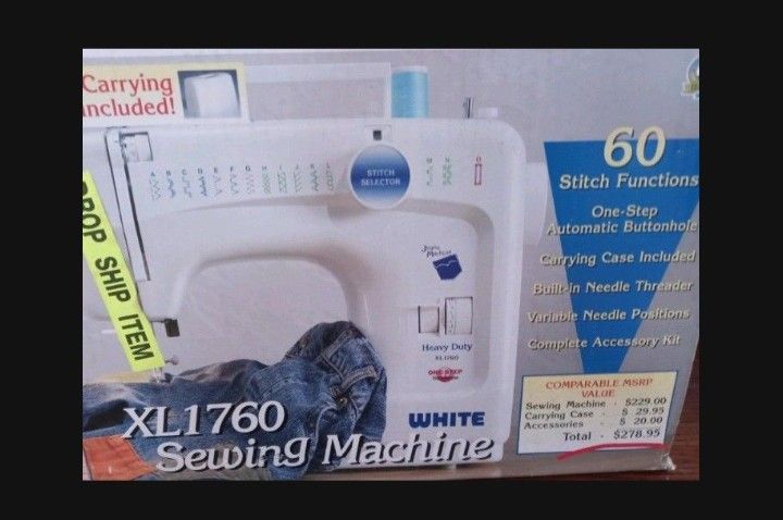 Sewing Machine * New * $120 * Carrying Case