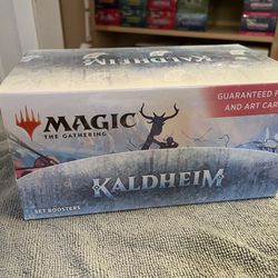 MTG Kaldheim Set Booster Box (30 Packs) SEALED - Magic The Gathering