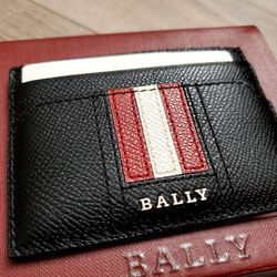 Bally Leather Card Holder (Brand New In Box) 