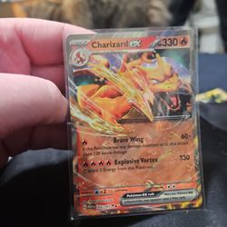 Charizard Ex pokemon (in plastic seal)
