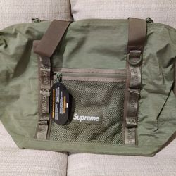 Supreme Olive Duffle Bag