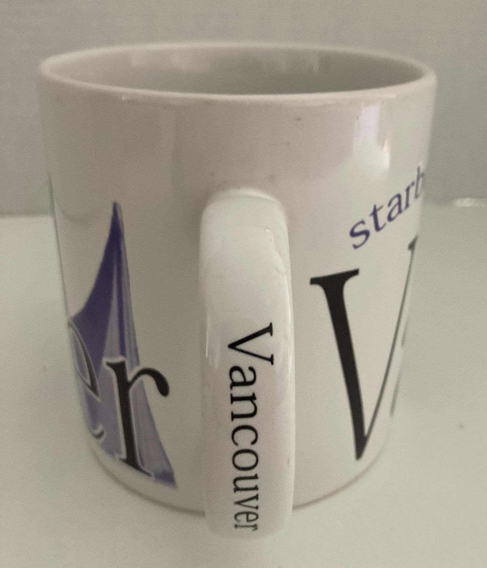 Starbucks Vancouver City Coffee Mug Collectors Series 20oz