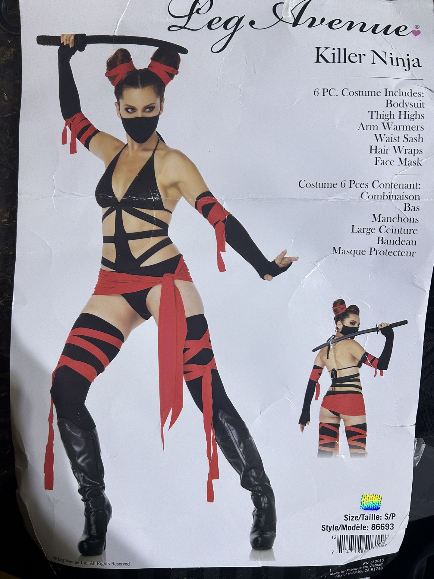 Women’s Ninja Costume