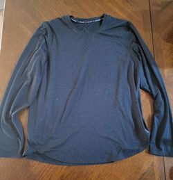 👚 Free Country Women’s Large Gray Long Sleeve Activewear Performance Top