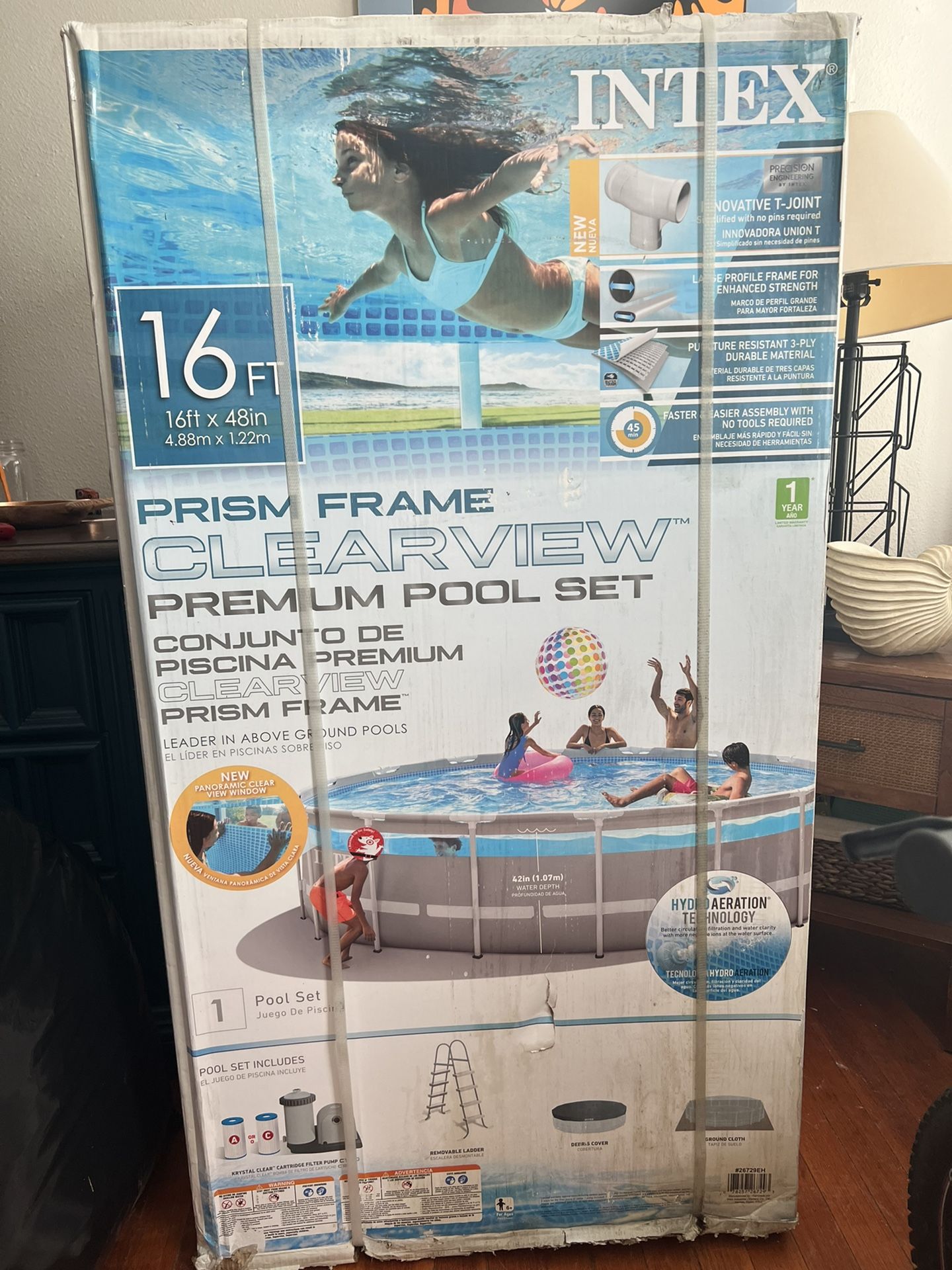 Intex 16 Ft X 48 Inches