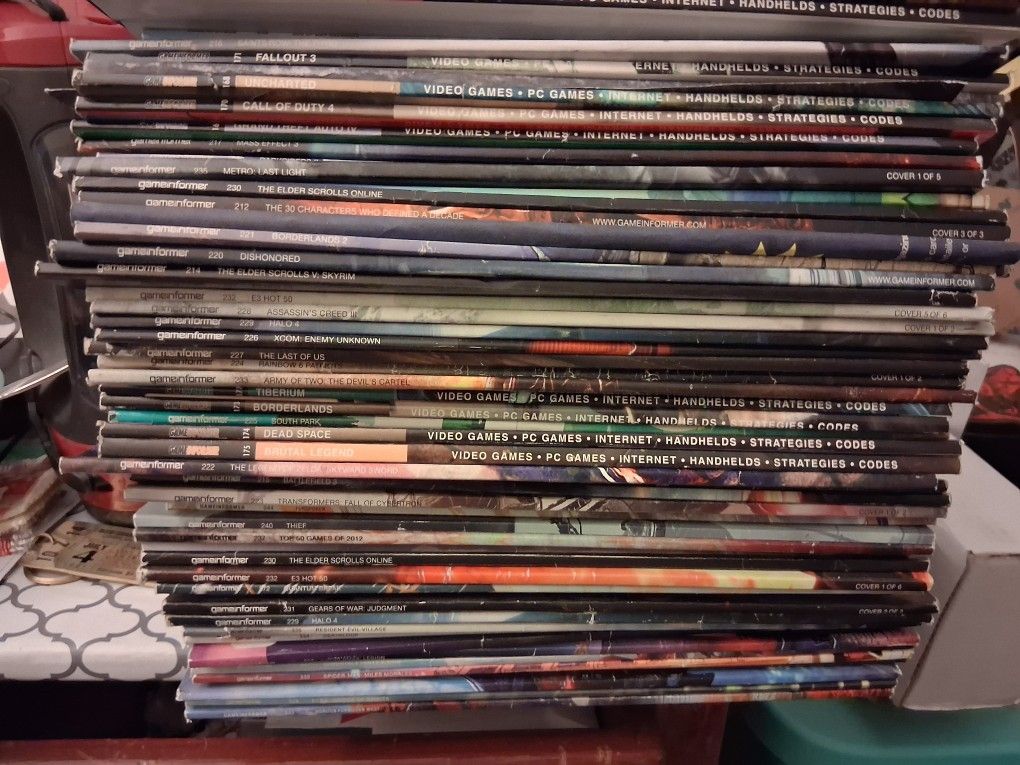 62 Issues Of Gameinformer