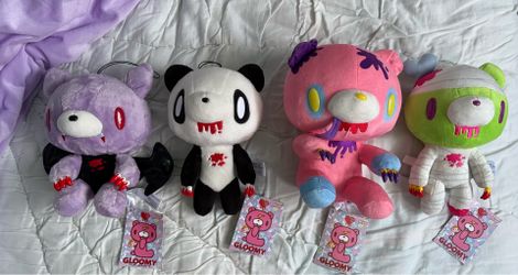 Mini sized Gloomy Bear Plushie Bundle