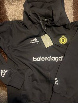 Blk Balenciaga hoodie