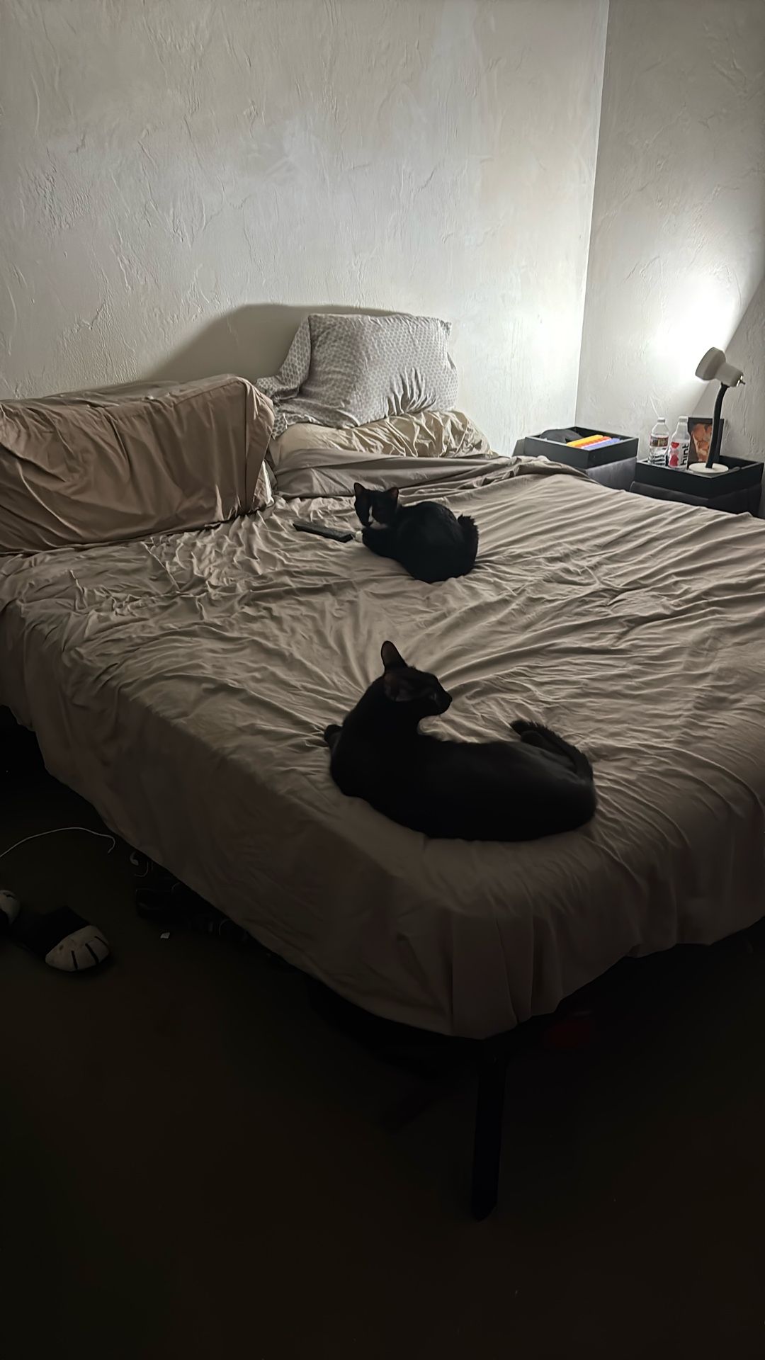 King Size Bed With Metal Bed frame