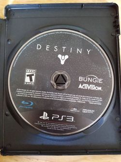 Destiny PS3 Game