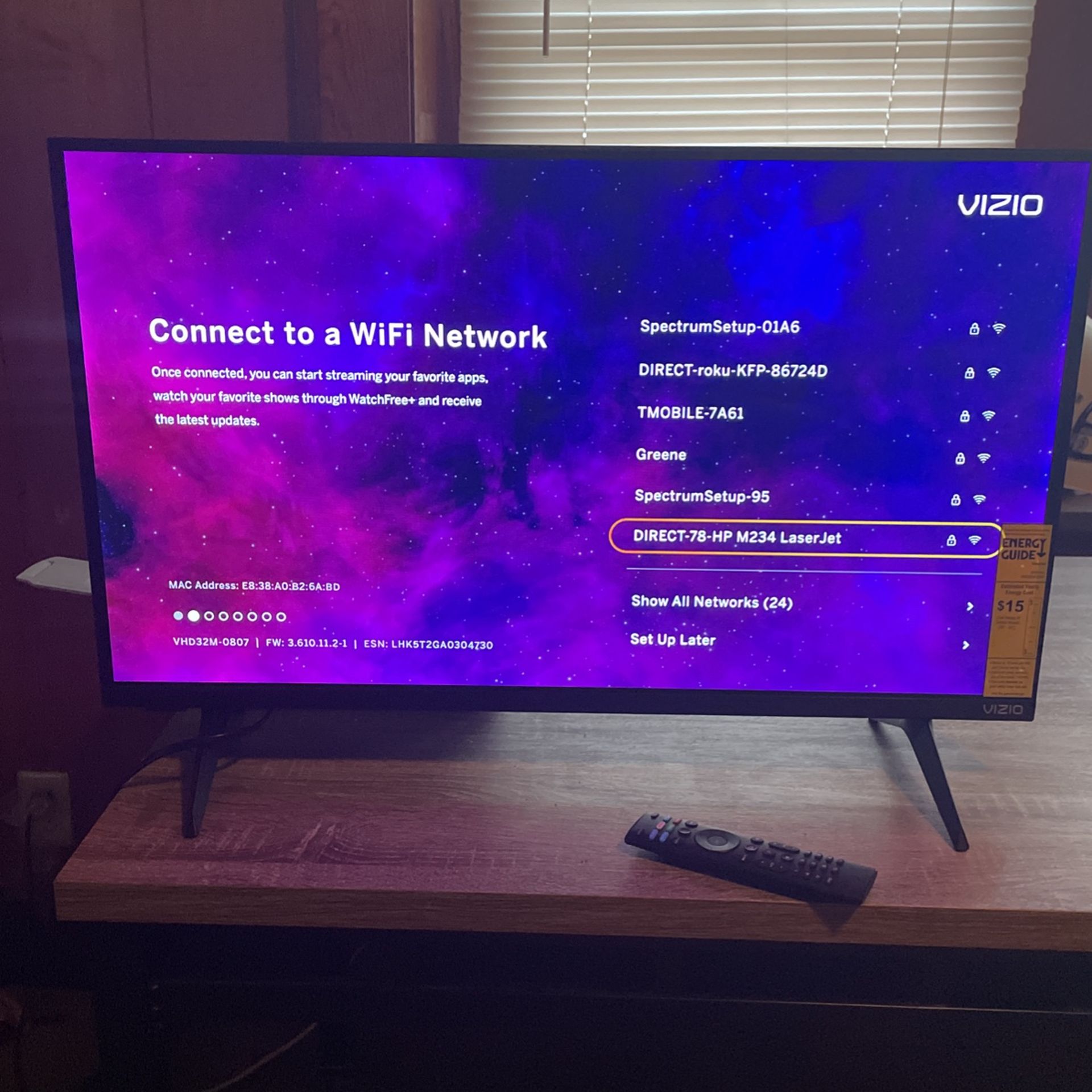 Vizo Smart Tv