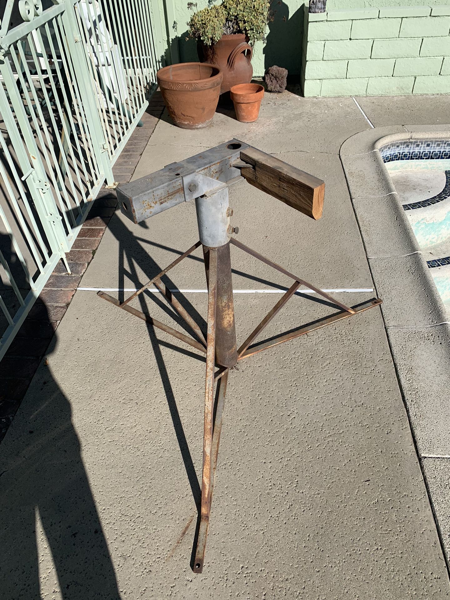 Outboard Motor Test Stand