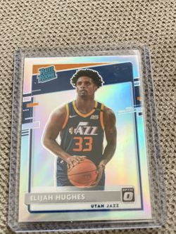 Elijah Hughes - Silver Prizm Rookie Card 
