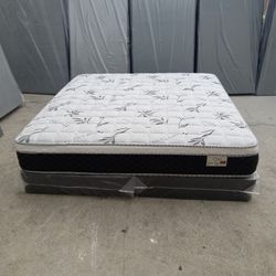 💟queen Size Mattress Pillow Top 12" Thick