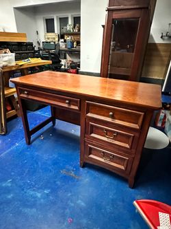 Desk with storage