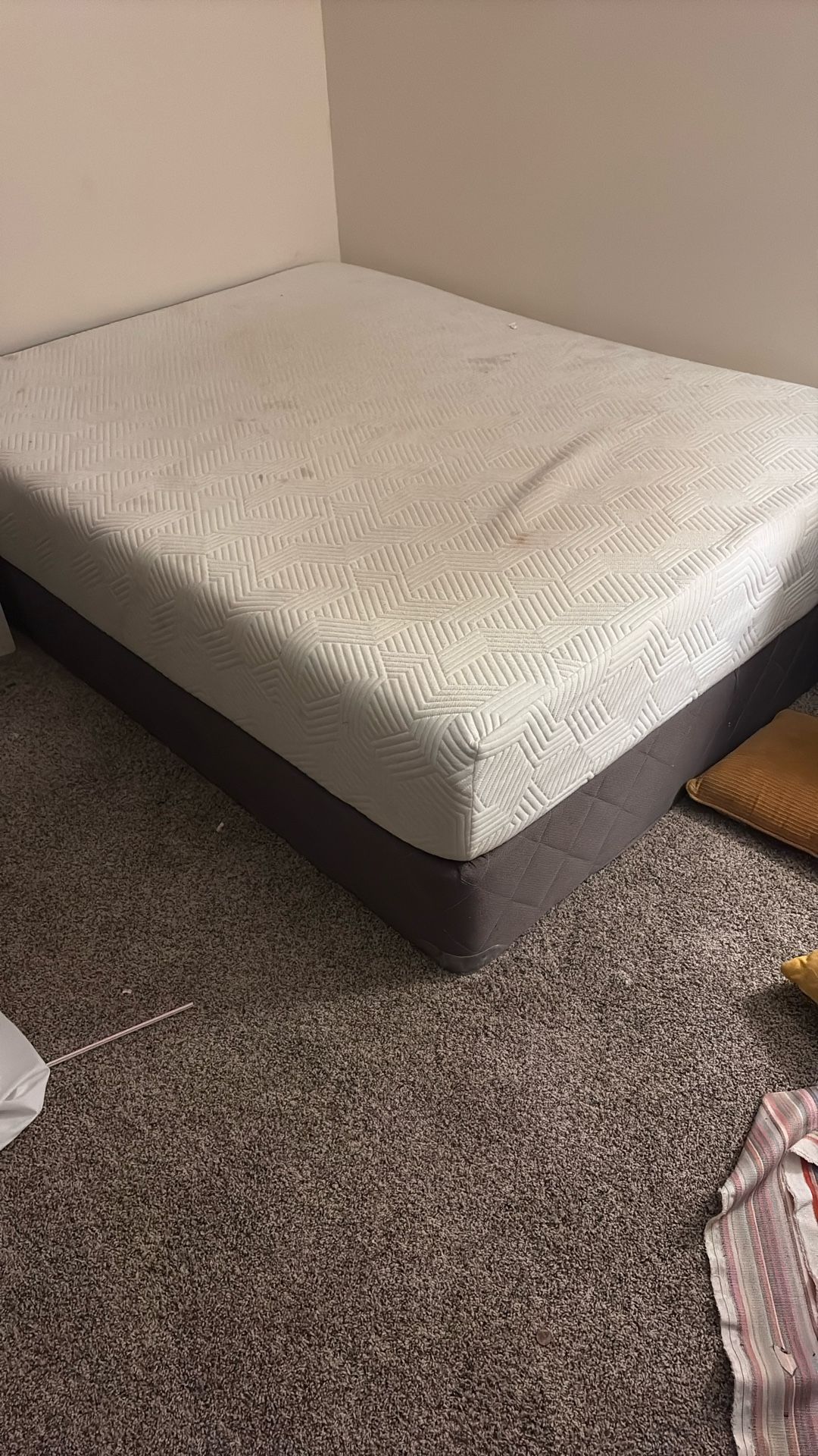 Queen Memory Foam + Box Spring