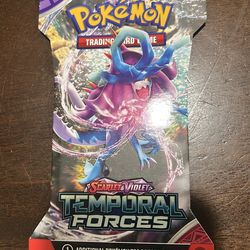 Pokemon scarlet and violet TEMPORAL FORCES booster pack