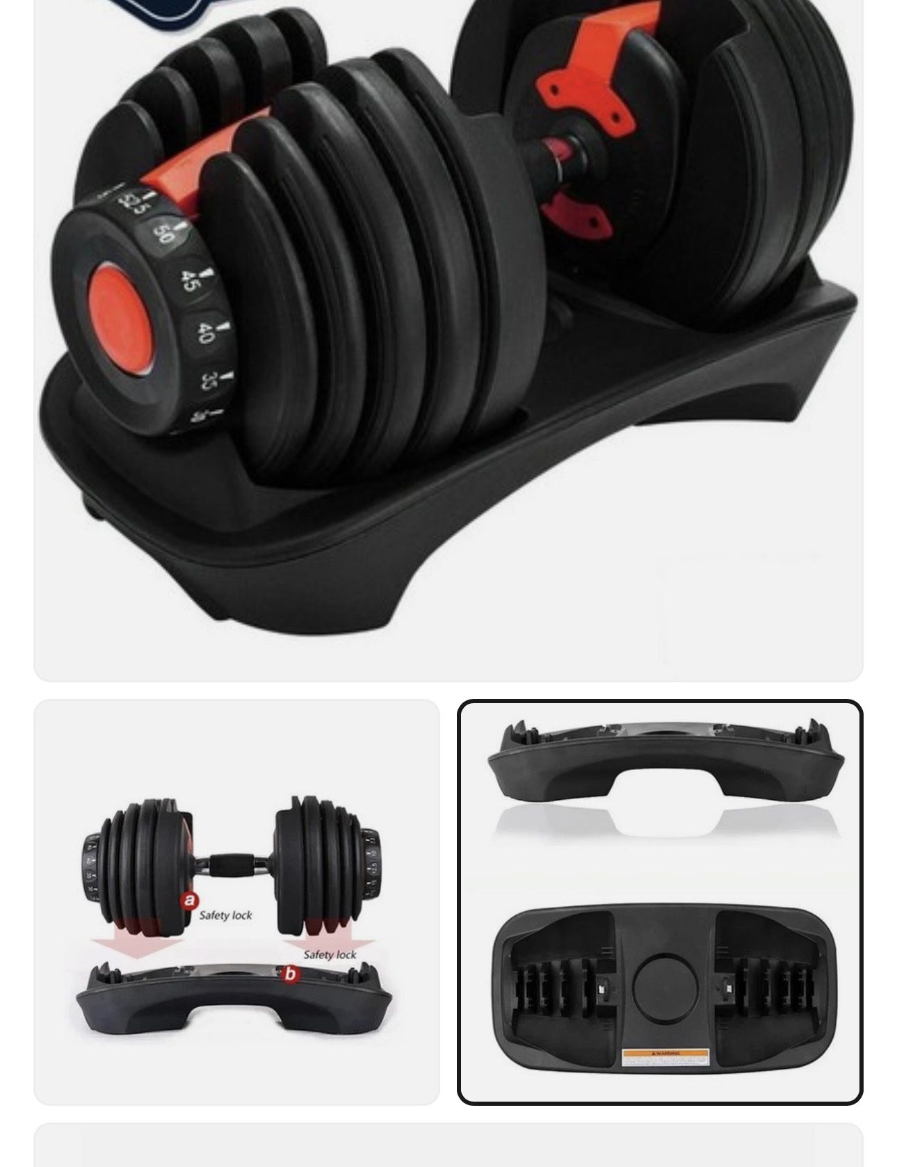 90 Pounds Dumbbell Set 