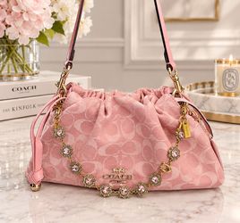 Pink coach bag