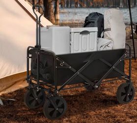 New black wagon cart large capacity