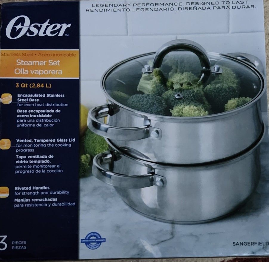 3 Piece Steamer Set