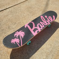 Graphic Barbie Skateboard