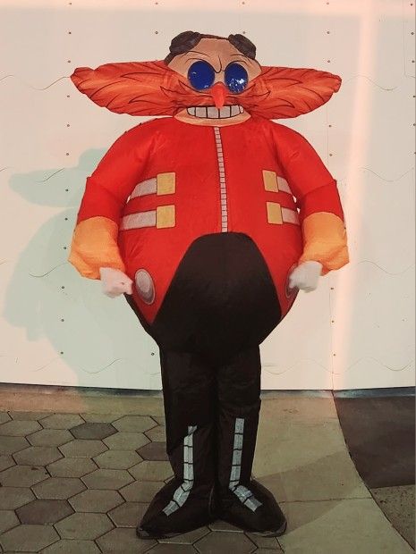 DR. EGGMAN Inflatable costume 