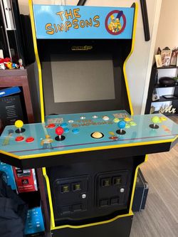 Arcade1Up The Simpsons 4-Player Arcade Machine - GREAT Condition with Original Box!