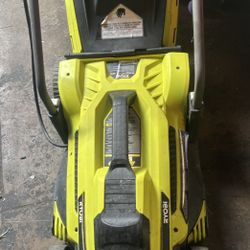 RYOBI Amp Corded Electric Walk Behind Push Lawn Mower