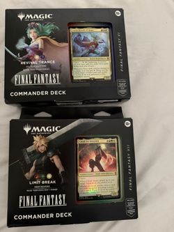Magic The Gathering Final Fantasy Commander Deck