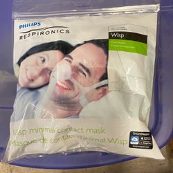 Phillips Wisp Nasal Mask Kit. Strap, Hose, And Cushion.