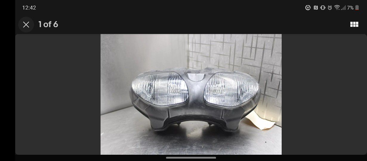 1999 Suzuki Sv650 S Dual  Head Lights