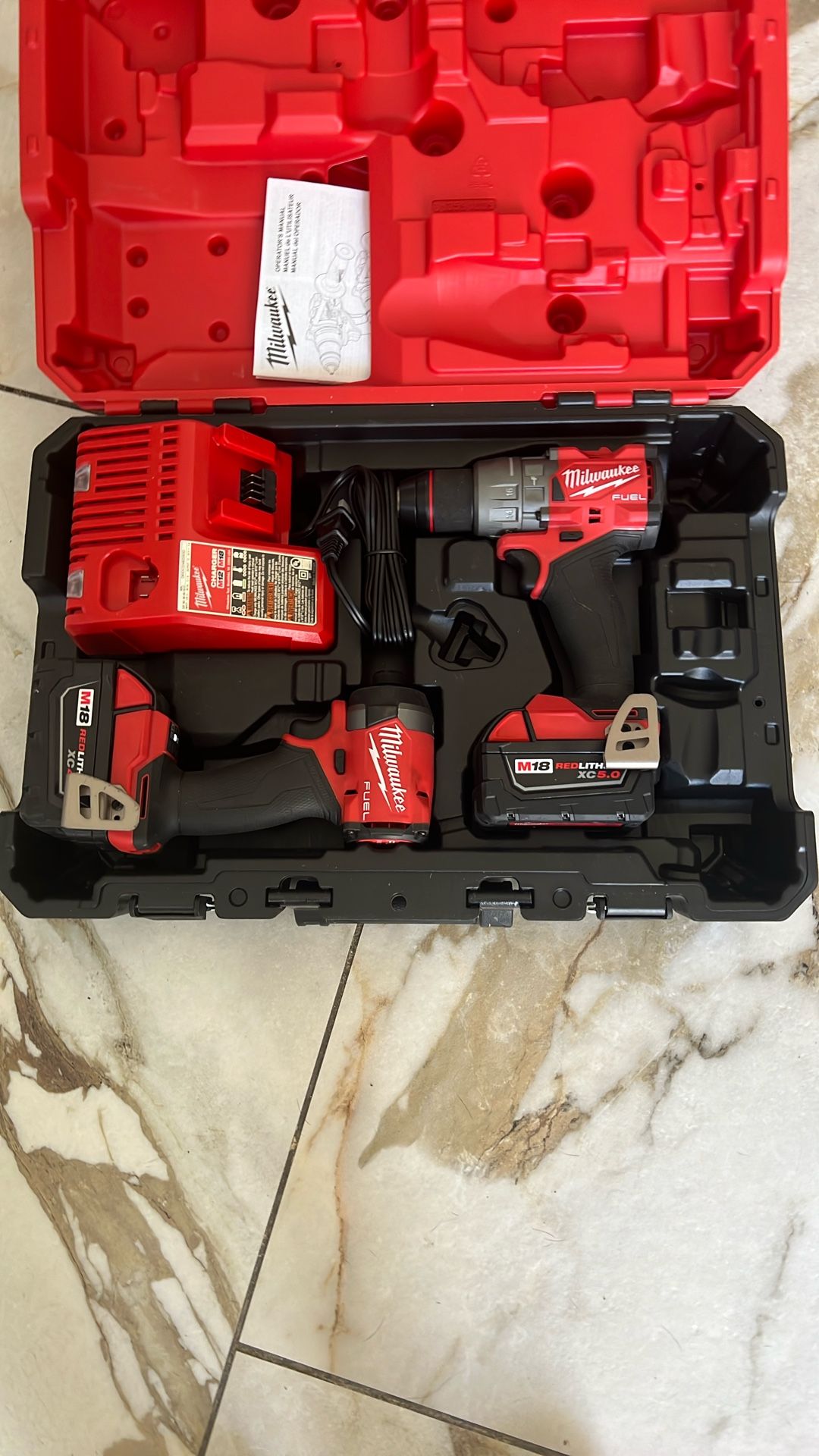Milwaukee Drills Set