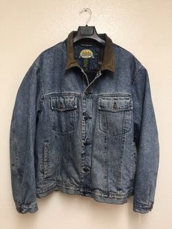 Cabelas DENIM JACKET TRUCKER SZ L