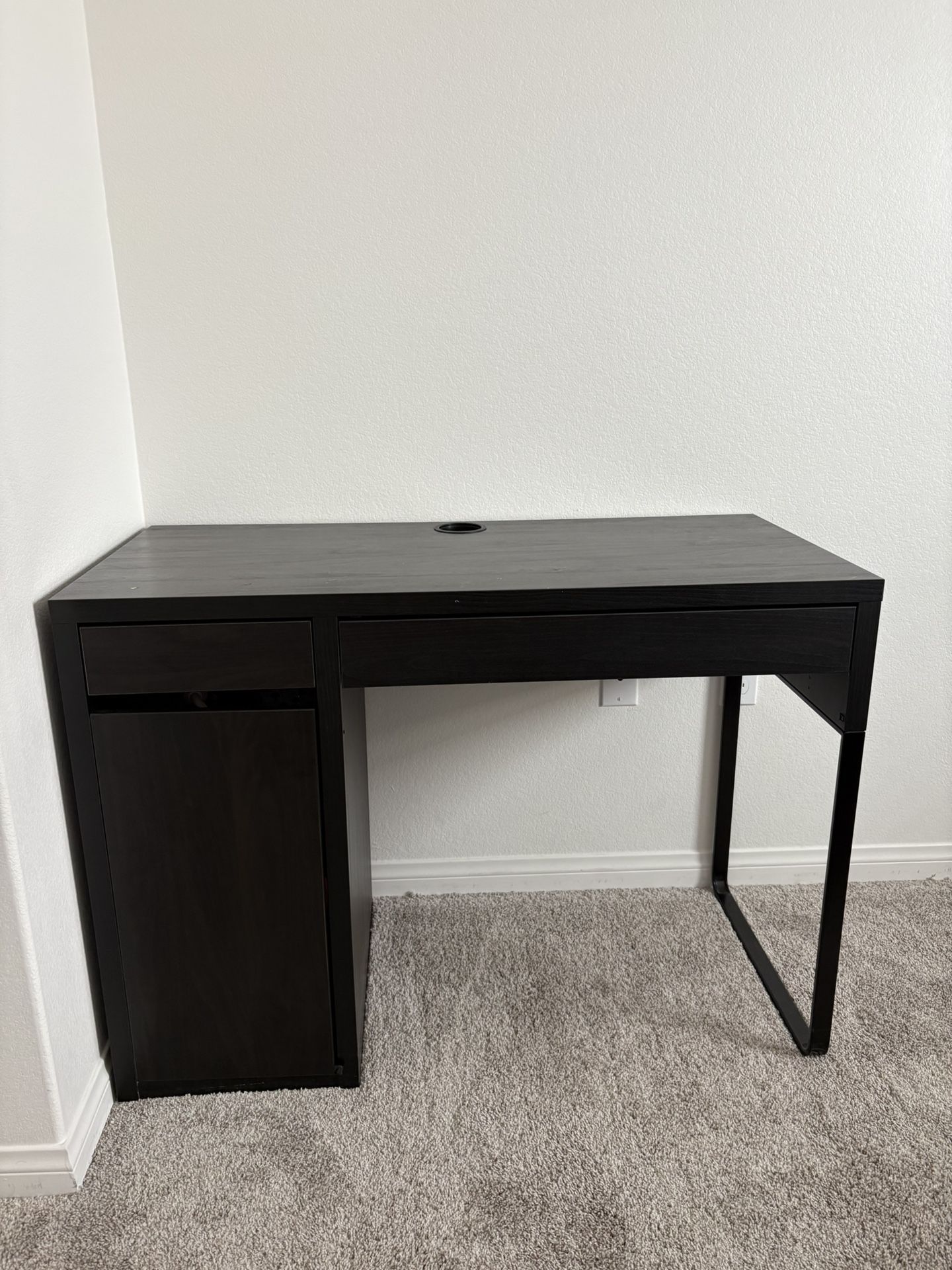 IKEA Black Table Desk