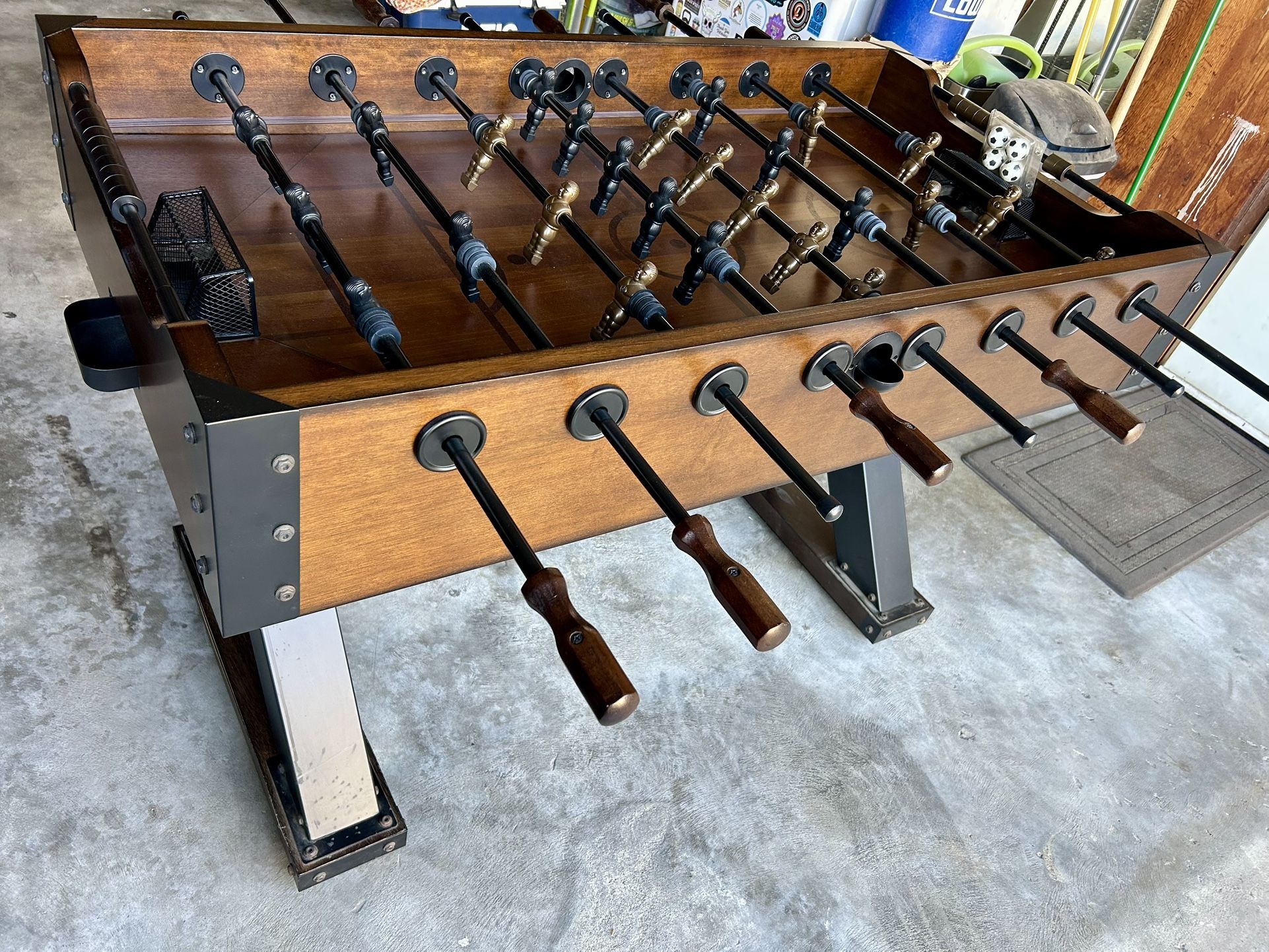 Solid Wood Foosball Table 