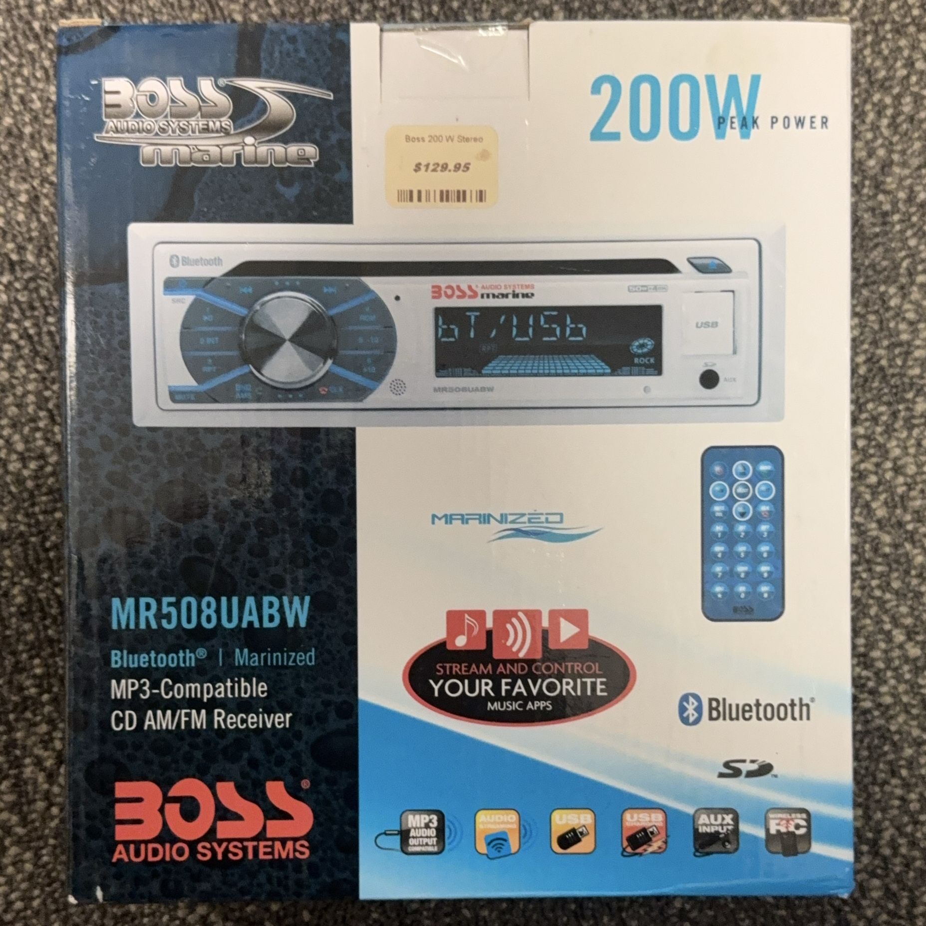 Boss Marine Bluetooth CD Receiver