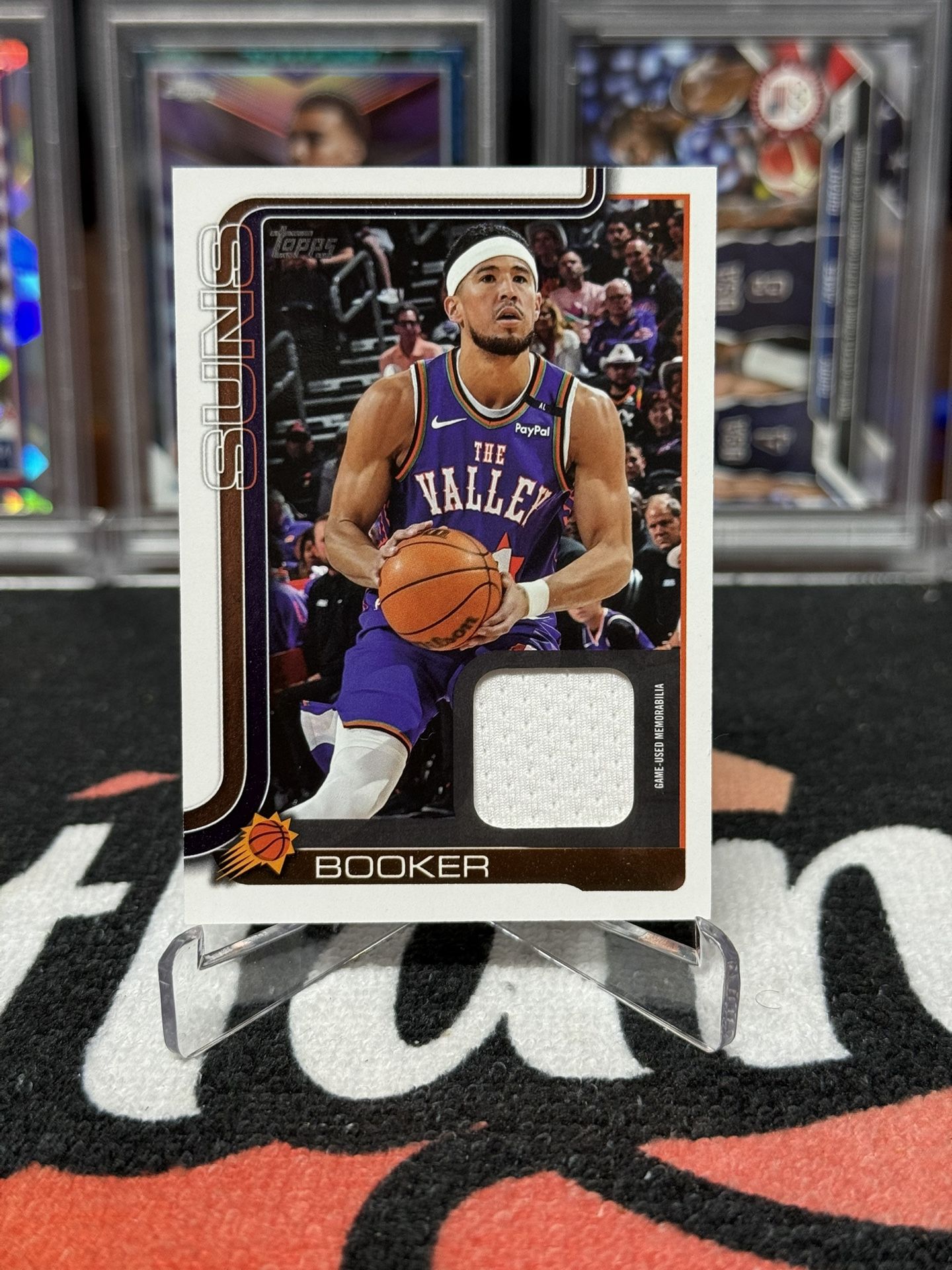 2025-26 Topps DEVIN BOOKER FRO-DB Game Used Memorabilia Relic