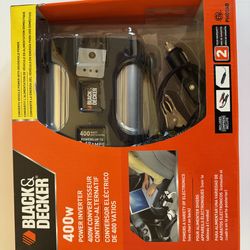 Power Inverter 400W Black and Decker