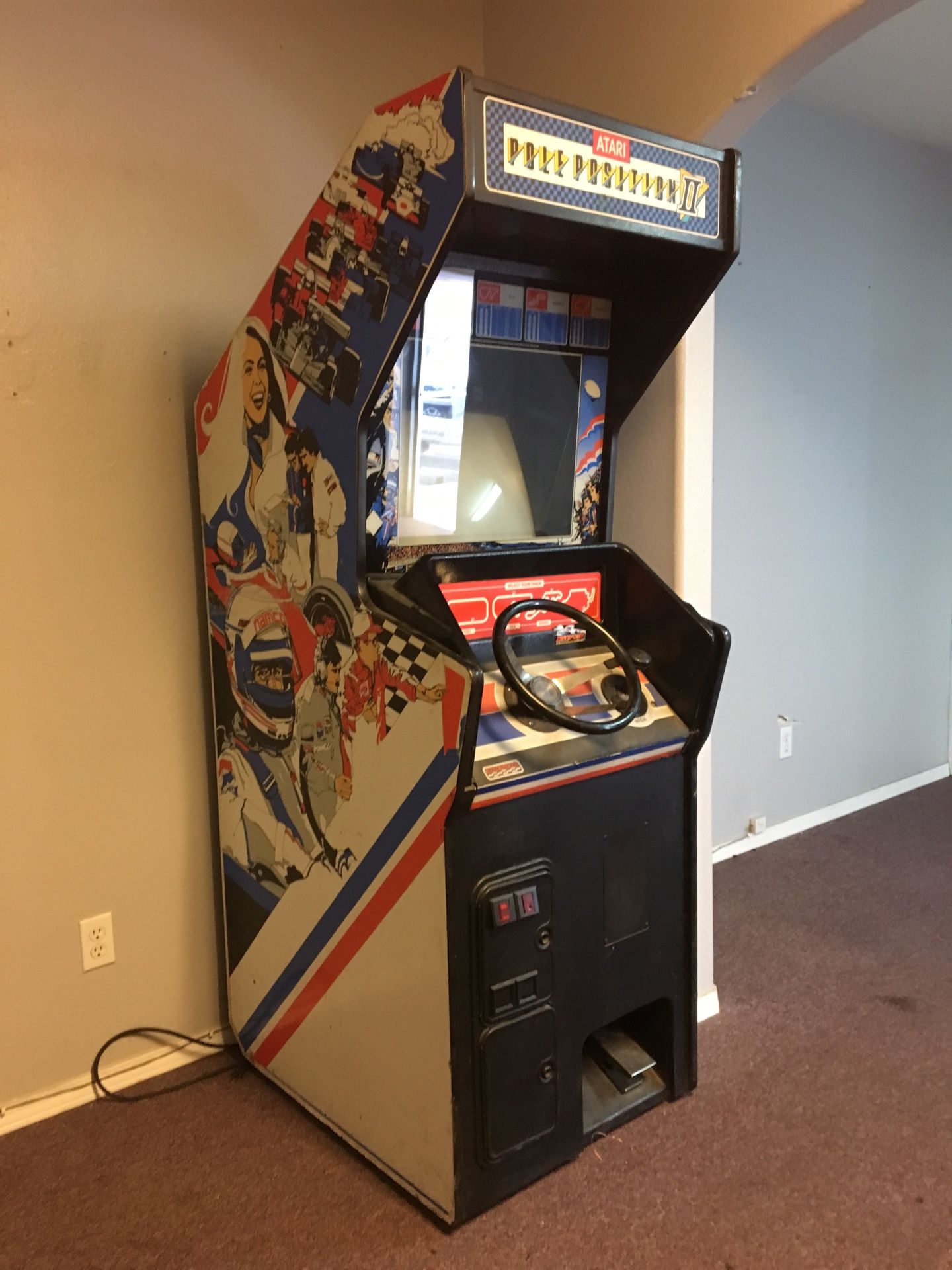 Pole Position II Arcade game